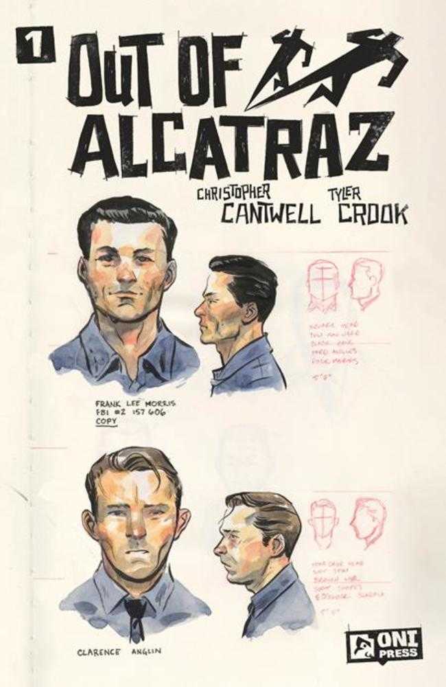 Out Of Alcatraz (2025) #1 (of 5) Cover D Tyler Crook 1:10 Sketchbook Variant