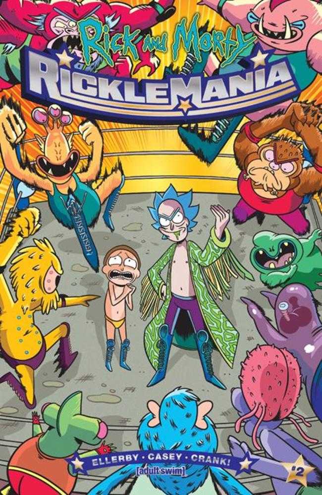 Rick And Morty: Ricklemania (2025) #2 (of 4) Cover A Marc Ellerby
