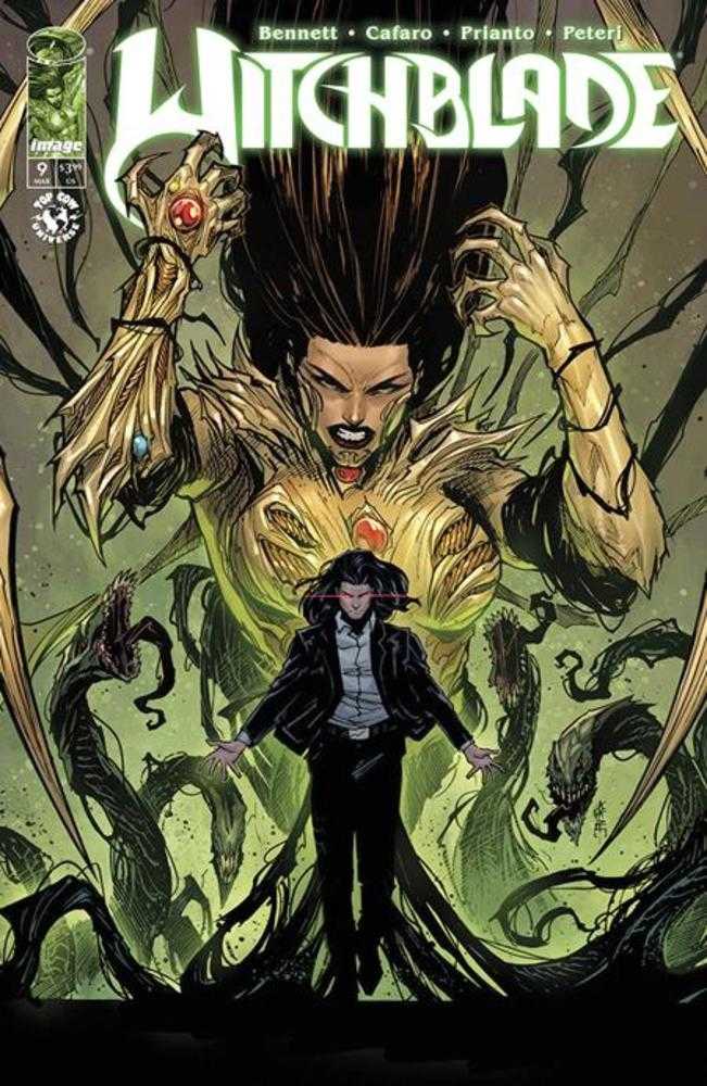 Witchblade (2024) # 9 Cover A Giuseppe Cafaro & Arif Prianto