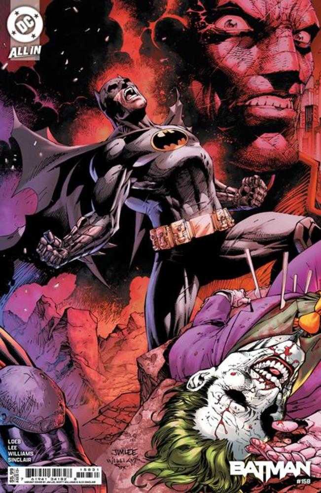 Batman (2016) #158 Cover C Jim Lee & Scott Williams Connecting Variant