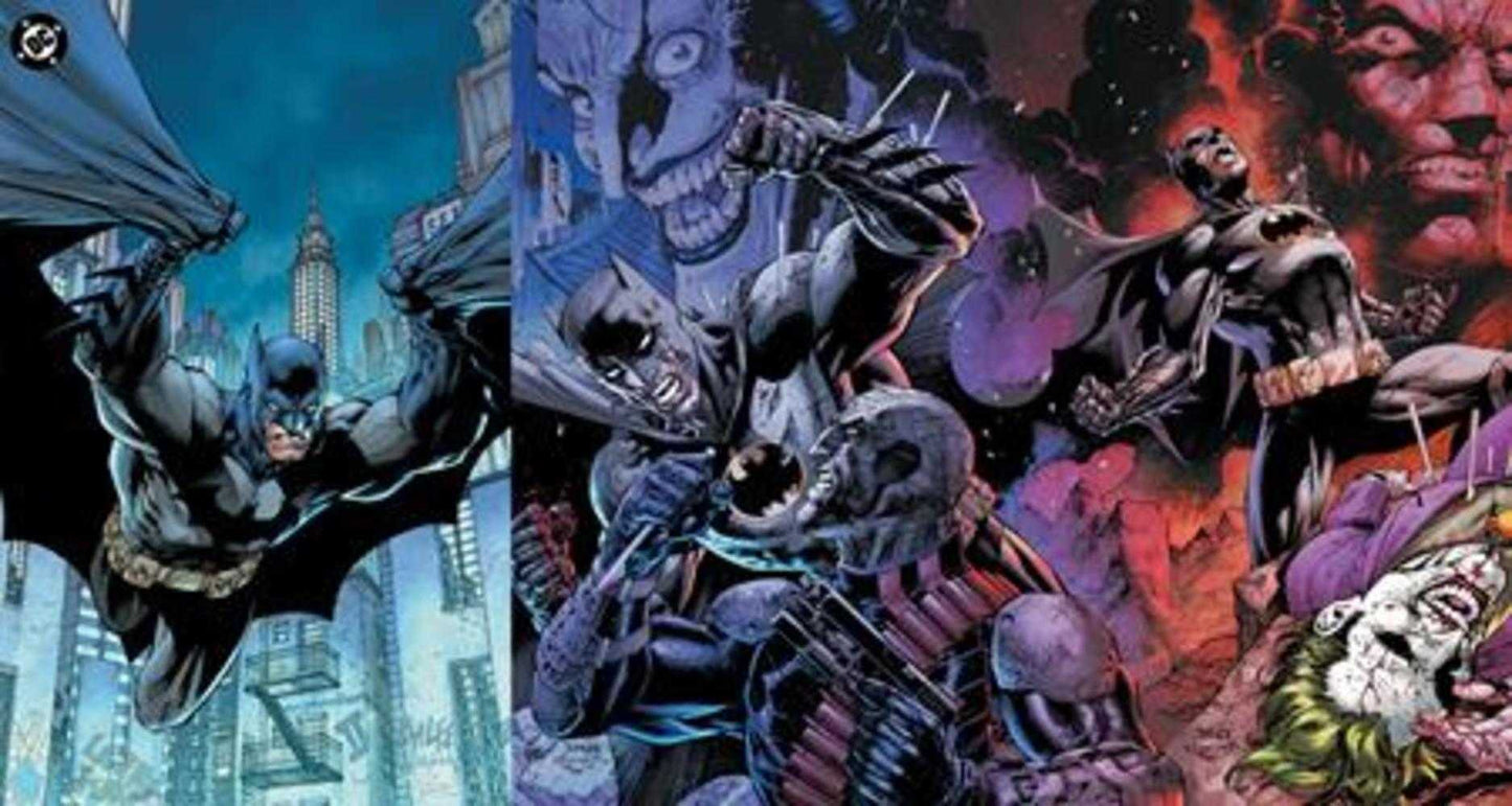 Batman (2016) #158 Cover J Jim Lee & Scott Williams Connecting Gatefold Variant