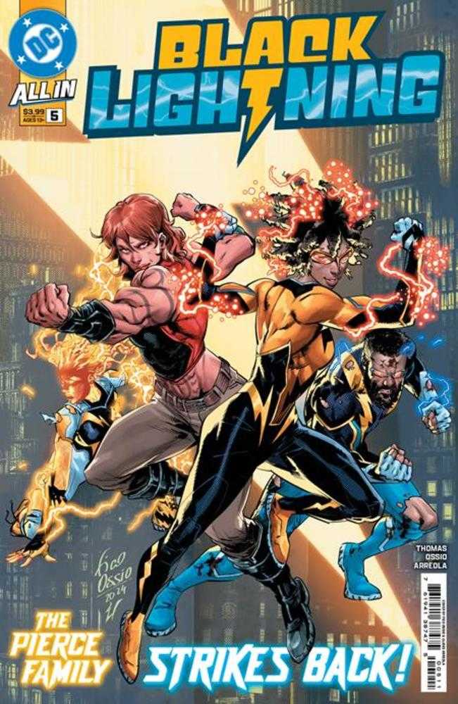 Black Lightning (2024) #5 Cover A Fico Ossio