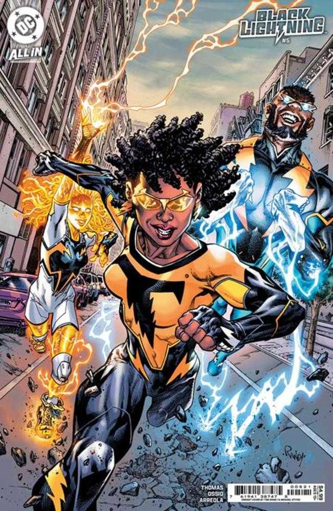 Black Lightning (2024) #5 Cover B Tom Raney Variant