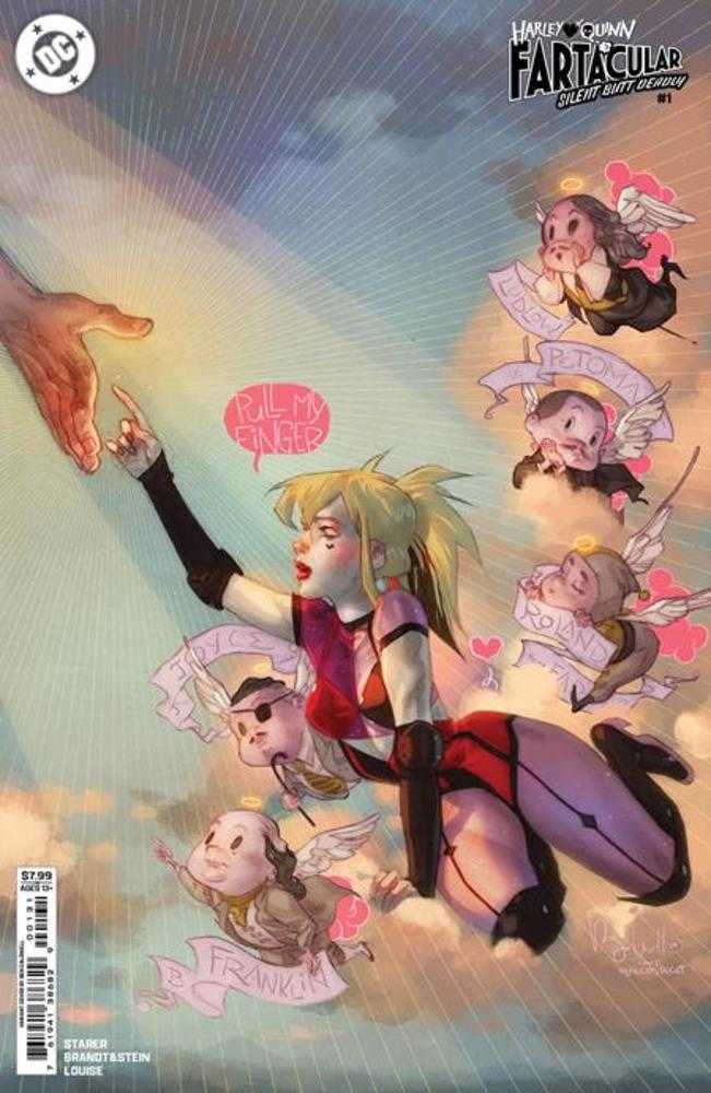 Harley Quinn Fartacular Silent Butt Deadly (2025) One-Shot Cover C Ben Caldwell Variant