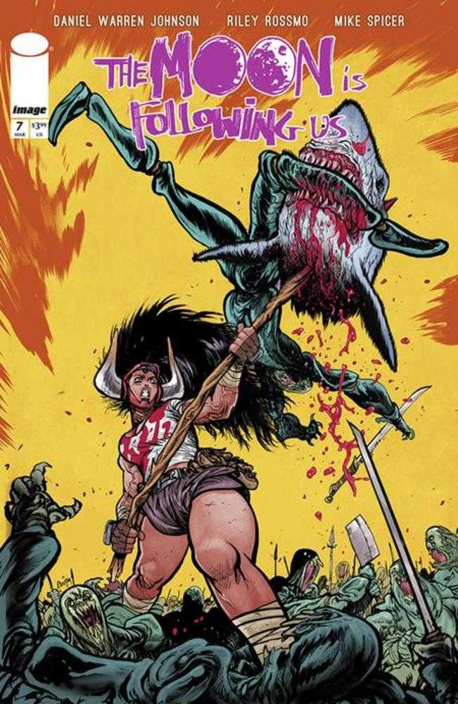 Moon Is Following Us (2024) # 7 (of 10) Cover B Daniel Warren Johnson & Mike Spicer Variant