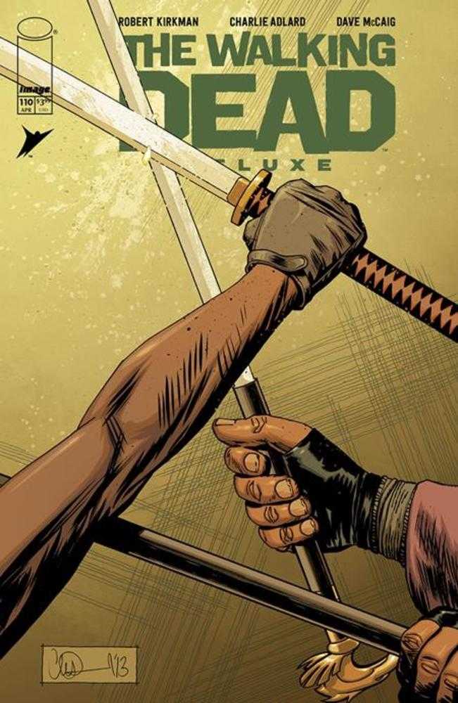 Walking Dead Deluxe (2020) #110 Cover B Charlie Adlard & Dave Mccaig Variant (Mature)