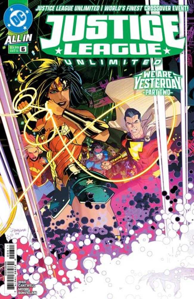 Justice League Unlimited (2024) # 6 Cover A Dan Mora Connecting