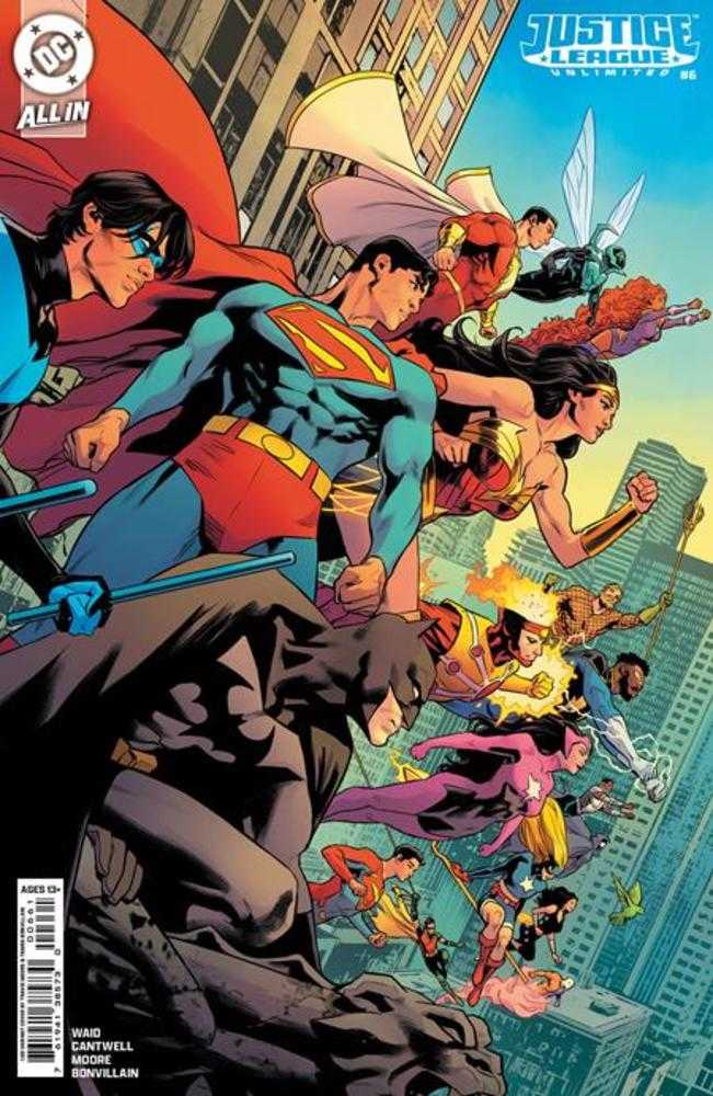 Justice League Unlimited (2024) # 6 Cover F Travis G Moore 1:50 Variant