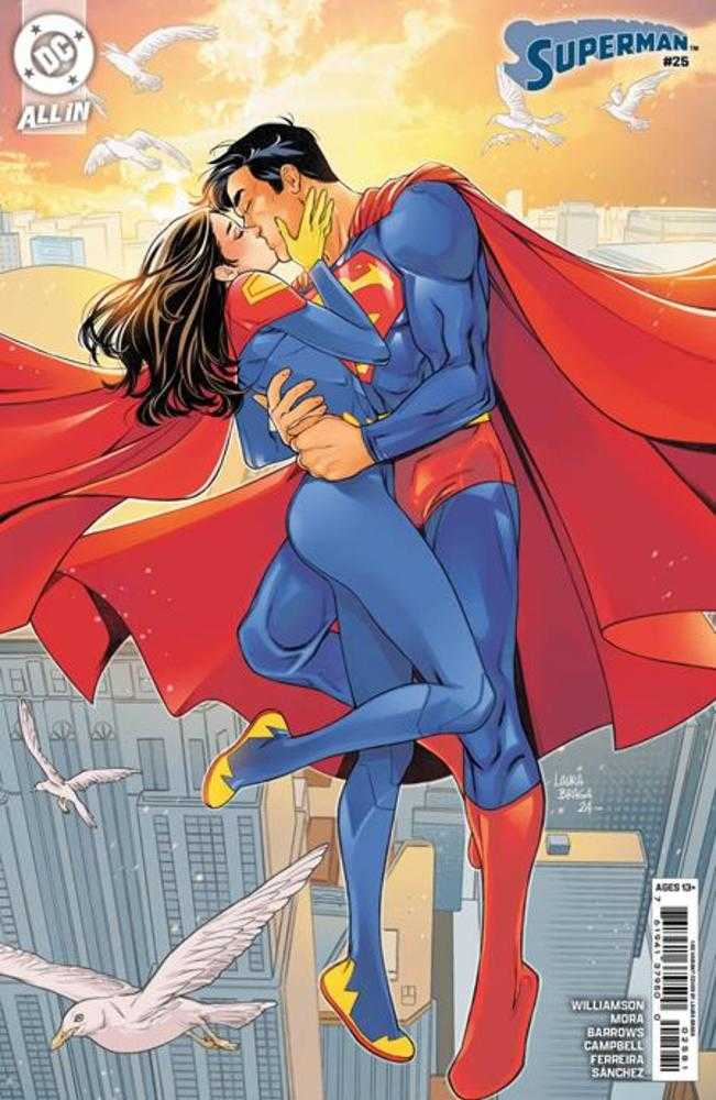 Superman (2023) #25 Cover J Laura Braga 1:50 Variant