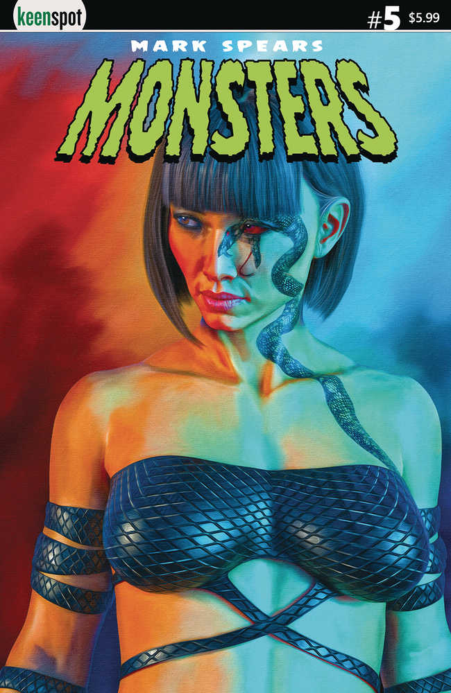 Mark Spears Monsters (2024) #5 Cover E Girl With Snake Tattoo