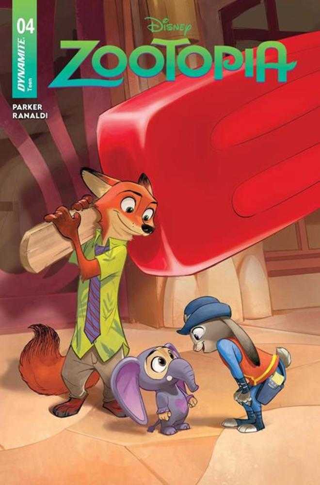 Zootopia (2025) #4 Cover D Storybook Art Variant