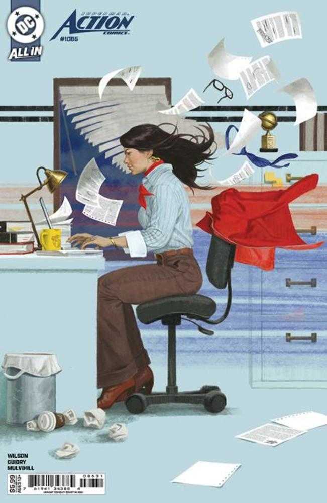 Action Comics (2016) #1086 Cover B David Talaski Variant