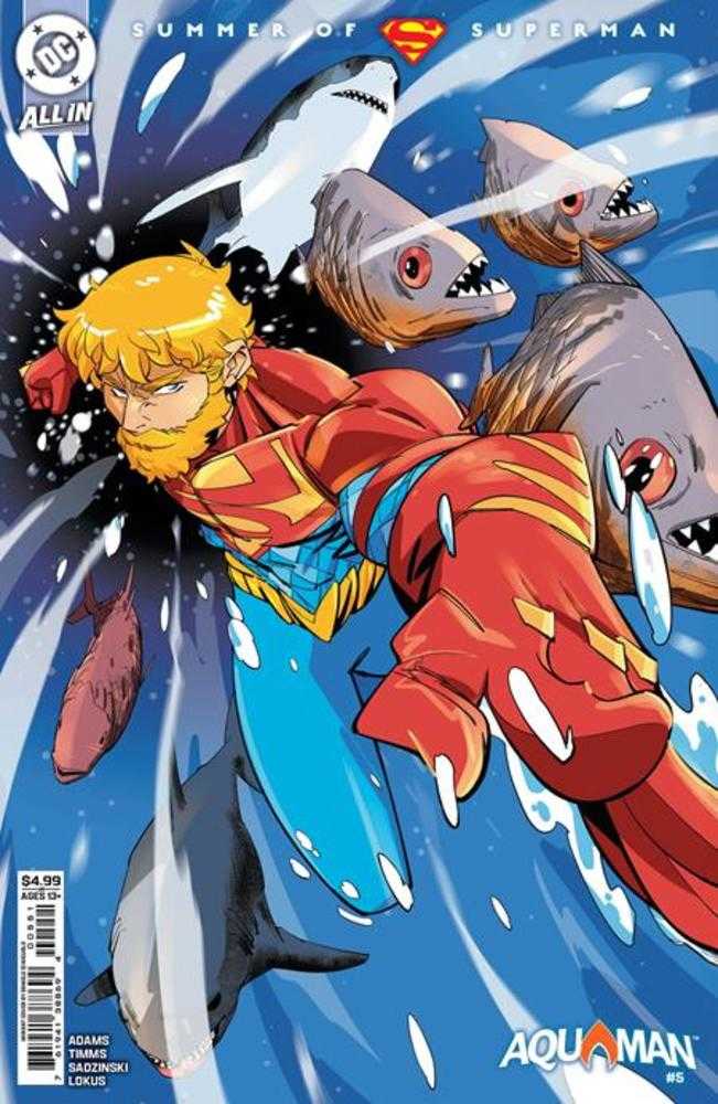Aquaman (2025) # 5 Cover D Daniele Di Nicuolo Supersmash-Up Variant