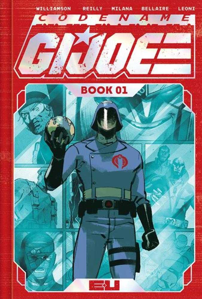 Codename G.I. Joe Deluxe Edition Vol 01 HC Direct Market Andrea Milana Spot Foil Cover