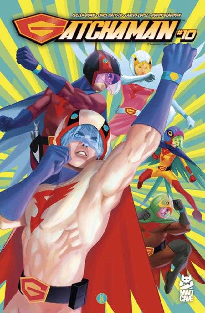 Gatchaman (2024) #10 Cover A Inaki Miranda