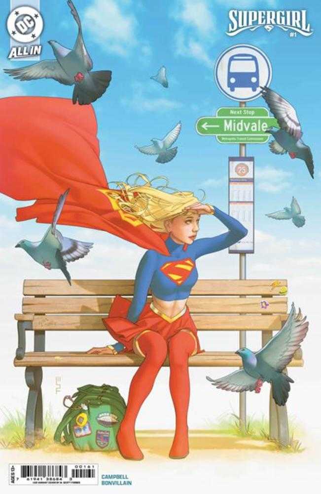 Supergirl (2025) #1 Cover H W Scott Forbes 1:50 Variant