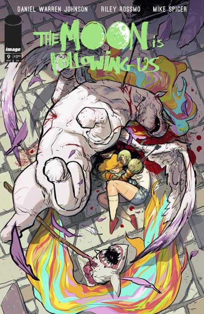 Moon Is Following Us (2024) # 9 (of 10) Cover A Riley Rossmo