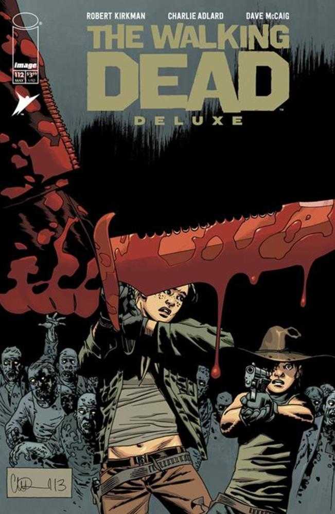Walking Dead Deluxe (2020) #112 Cover B Charlie Adlard & Dave Mccaig Variant (Mature)