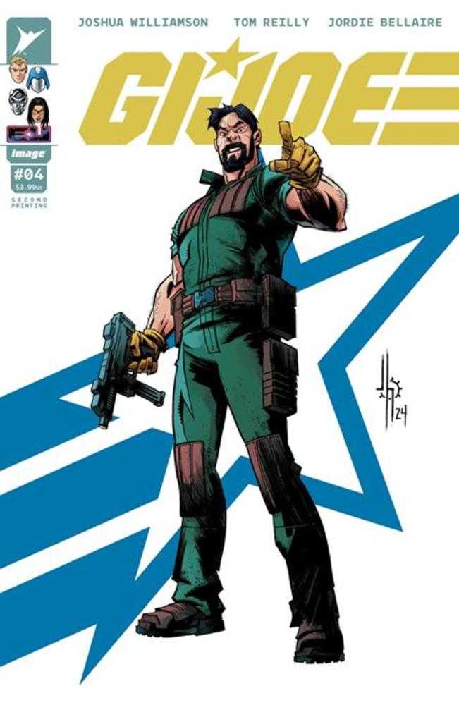 G.I. Joe (2024) # 4 (2nd Print) Cover A Jason Howard G.I. Joe Cover