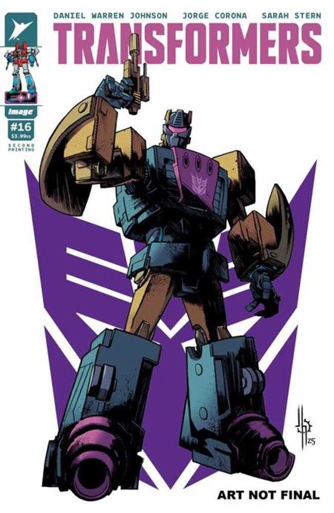 Transformers (2023) #16 (2nd Print) Cover A Jason Howard Decepticon Cover