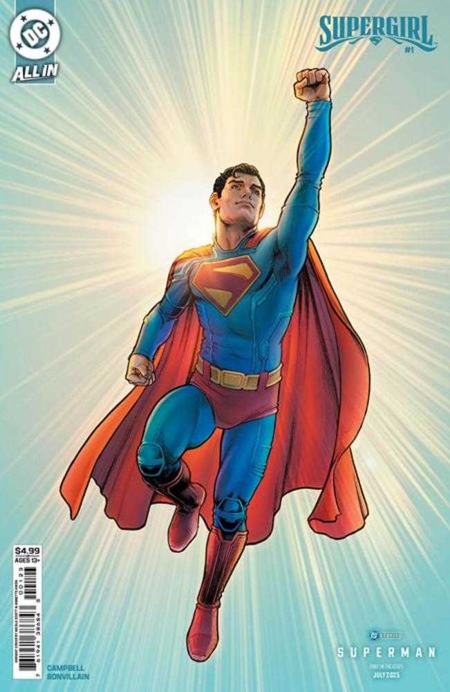 Supergirl (2025) #1 Cover I Nicola Scott Superman Movie Variant
