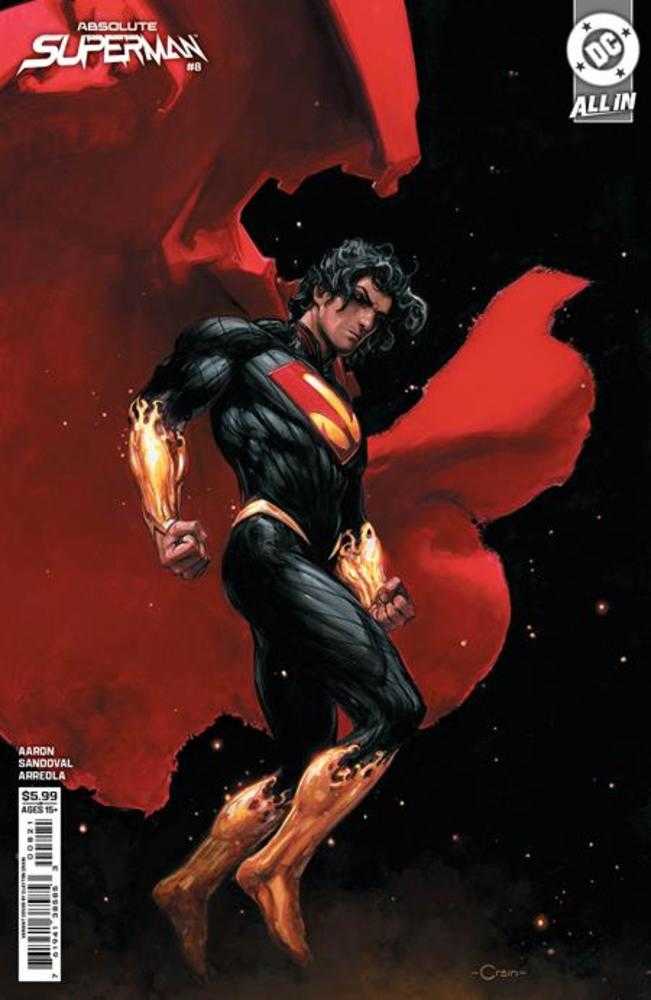 Absolute Superman (2024) # 8 Cover B Clayton Crain Variant