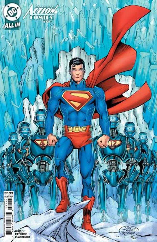 Action Comics (2016) #1087 Cover D Dan Jurgens Superman Movie Card Stock Variant