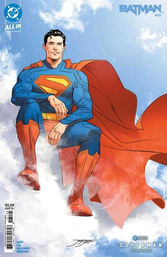 Batman (2016) #161 Cover J Jorge Jimenez Superman Movie Variant