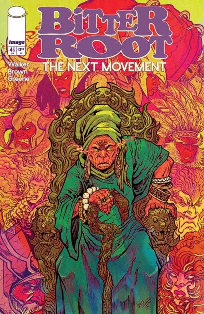 Bitter Root: The Next Movement (2025) #4 (of 5) Cover B Maria Wolf 1:10 Variant (Mature)