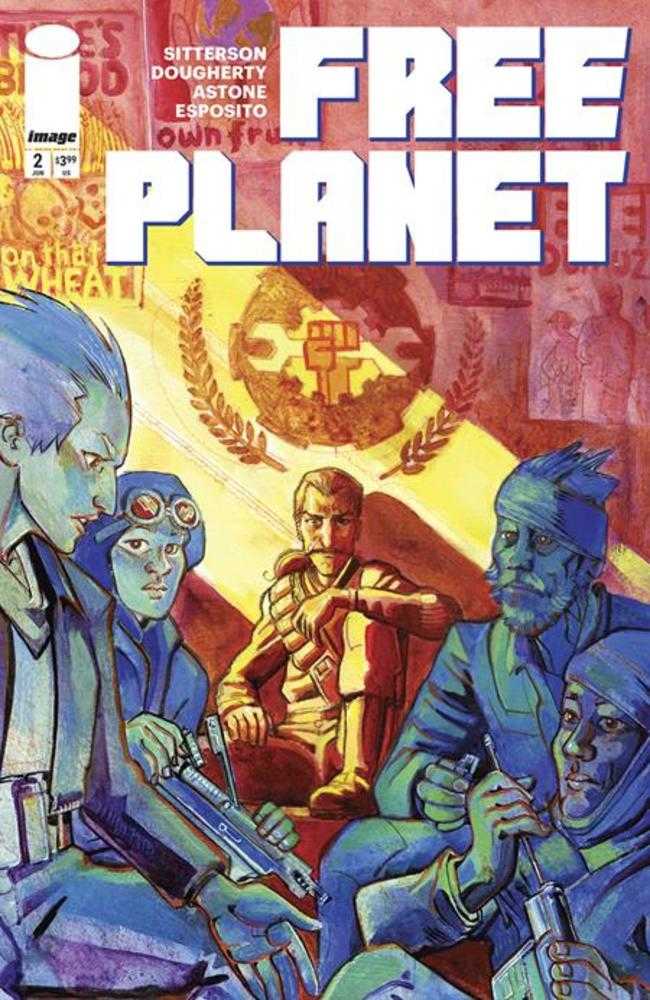 Free Planet (2025) #2 Cover B Jed Dougherty Variant