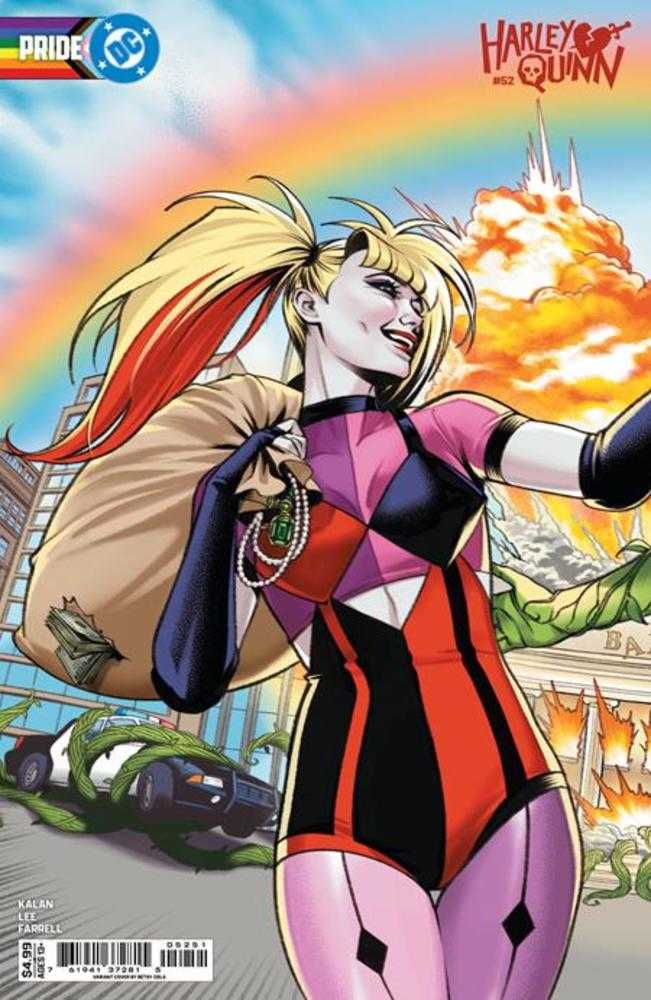 Harley Quinn (2021) #52 Cover D Betsy Cola DC Pride Connecting Variant