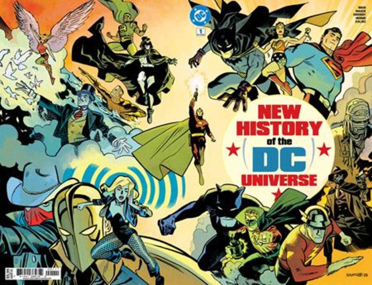 New History Of The DC Universe (2025) #1 (of 4) Cover A Chris Samnee Wraparound