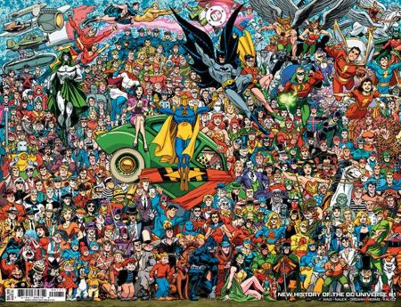 New History Of The DC Universe (2025) #1 (of 4) Cover D Scott Koblish Legacy Wraparound Variant
