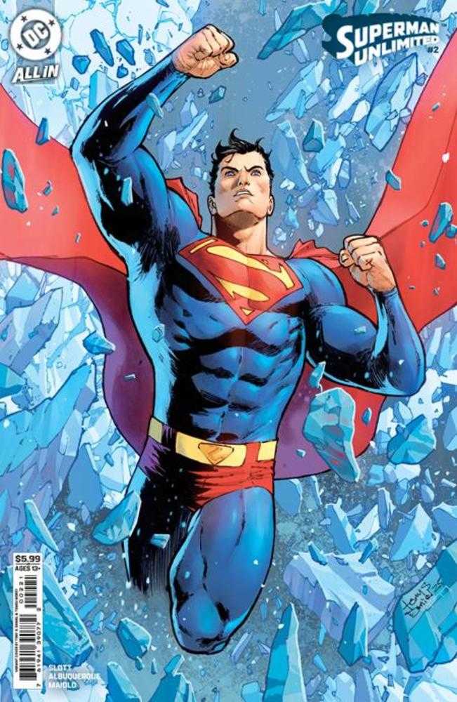 Superman Unlimited (2025) #2 Cover C Tony S Daniel Variant