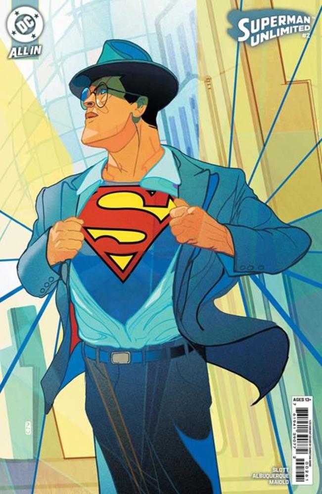 Superman Unlimited (2025) #2 Cover E Christian Ward 1:25 Variant