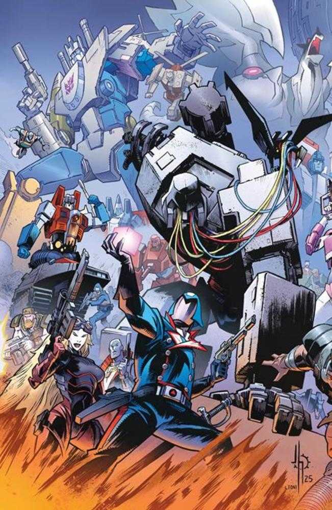 Transformers (2023) #21 Cover F Jason Howard Energon Universe Second Anniversary Variant