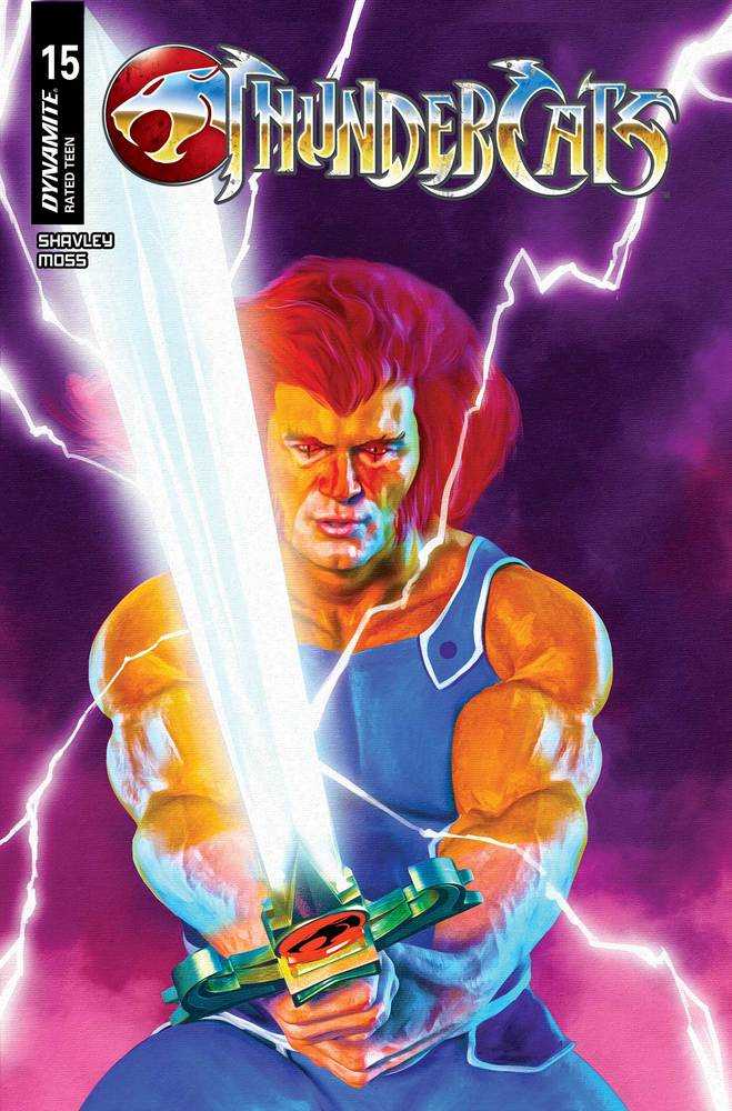Thundercats (2024) #15 Cover Z FOC Spears Purple Bkgr Foil 1:7 Variant