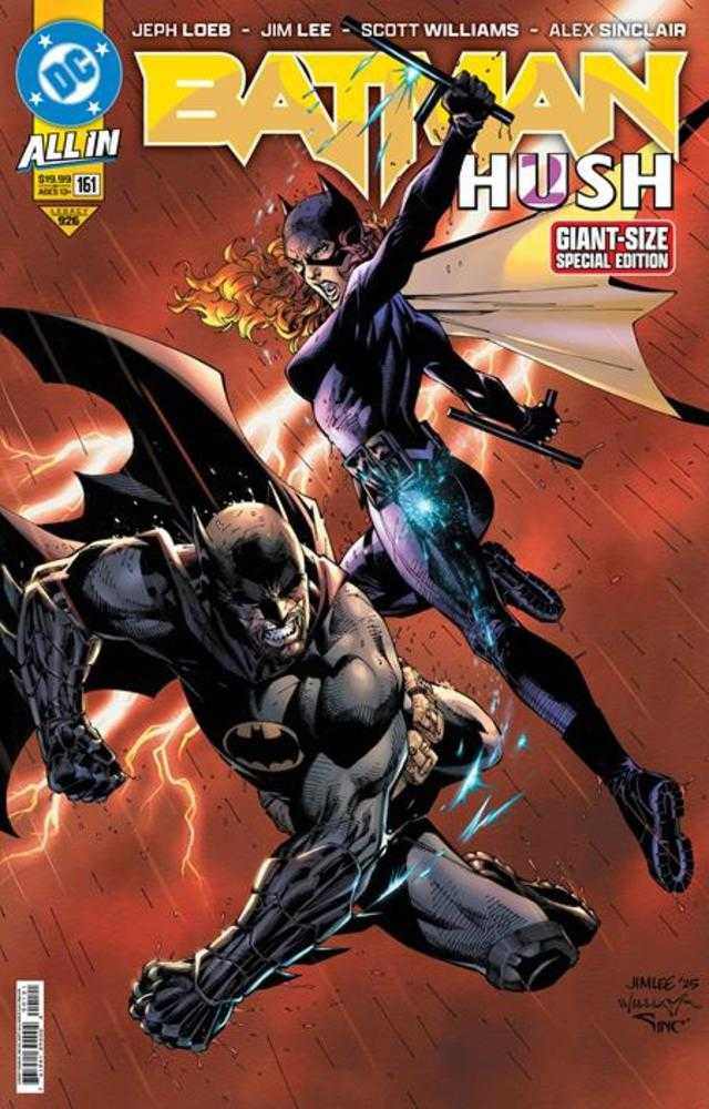 Batman (2016) #161 Giant Sized Special Edition Cover B Jim Lee Foil Variant