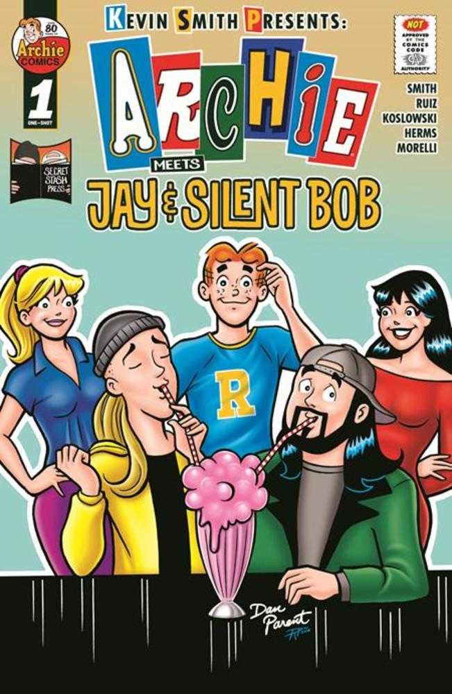 Archie Meets Jay And Silent Bob (2025) One-Shot Cover E Dan Parent Variant (Mature)