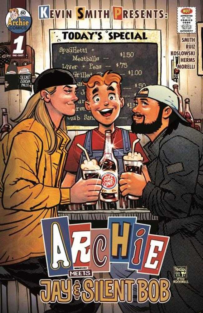 Archie Meets Jay And Silent Bob (2025) One-Shot Cover G Dan Panosian 1:10 Variant (Mature)