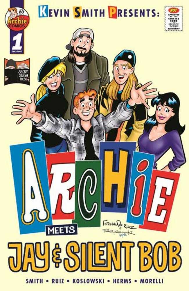 Archie Meets Jay And Silent Bob (2025) One-Shot Cover I Fernando Ruiz Rich Koslowski Foil Variant (Mature)