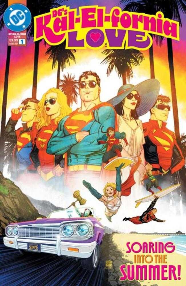 DC's Kal-El-Fornia Love (2025) One-Shot Cover A Bernard Chang