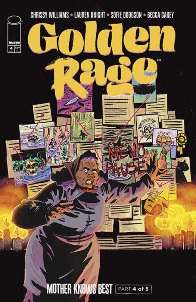 Golden Rage: Mother Knows Best (2025) #4 (of 5) Cover A Lauren Knight (Mature)