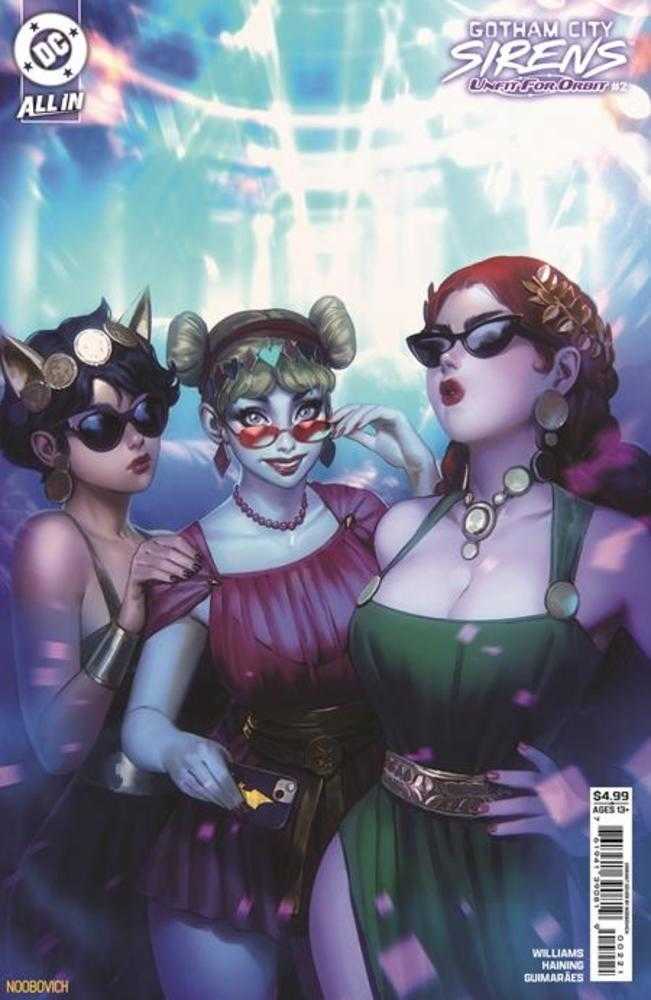 Gotham City Sirens: Unfit For Orbit (2025) #2 (of 5) Cover B Noobovich Variant