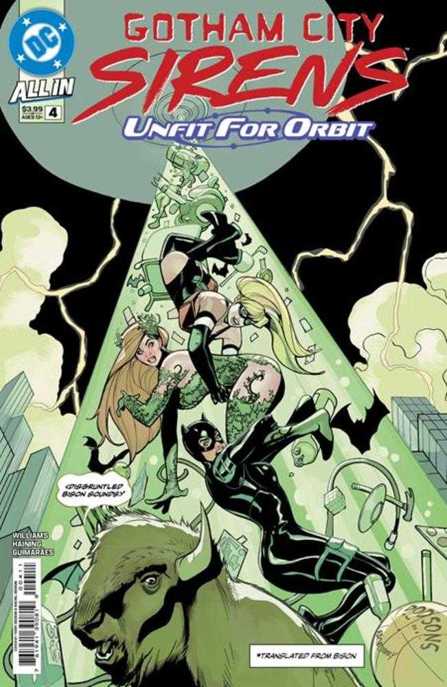 Gotham City Sirens: Unfit For Orbit (2025) #4 (of 5) Cover A Terry Dodson & Rachel Dodson