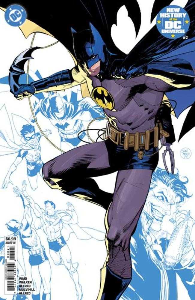 New History Of The DC Universe (2025) #2 (of 4) Cover B Dan Mora Variant