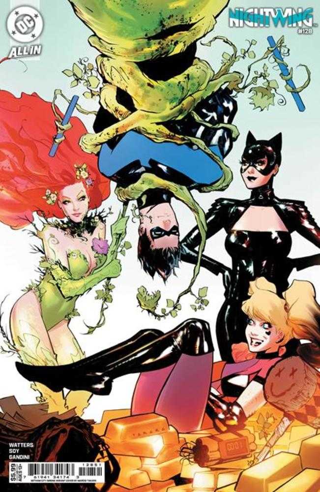 Nightwing (2016) #128 Cover D Marcio Takara Gotham City Sirens Variant