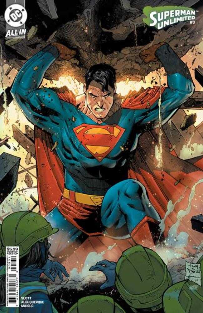 Superman Unlimited (2025) #3 Cover C Tony S Daniel Variant