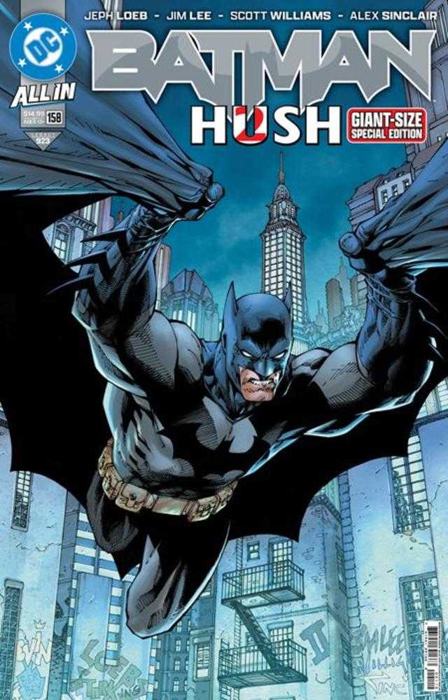Batman (2016) #158 (2nd Print) Giant Sized Special Edition Cover A Jim Lee