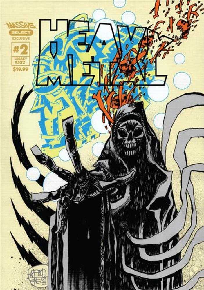 Heavy Metal Magazine (2025) #2 Cover D Jim Mahfood Massive Select Exclusive Variant (Mature)
